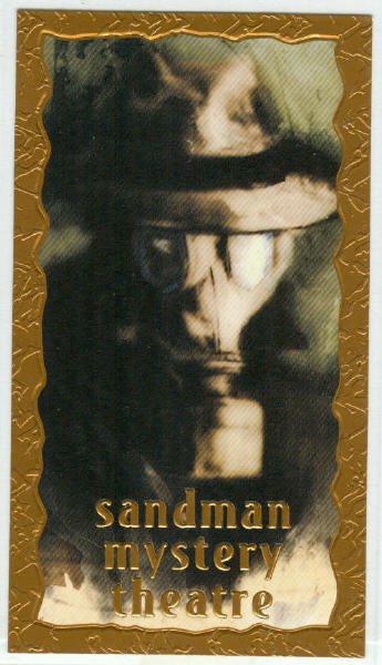 DC Vertigo #6 Wide Vision Foil Card Sandman Mystery Theatre