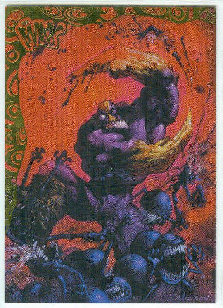 Maxx 1996 Wildstorm #P5 Painted Foil Stamped Chase Card