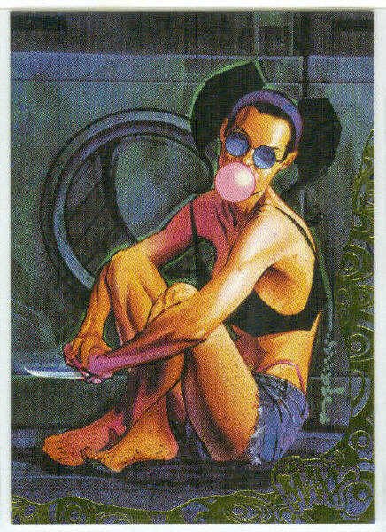 Maxx 1996 Wildstorm #P6 Painted Foil Stamped Chase Card