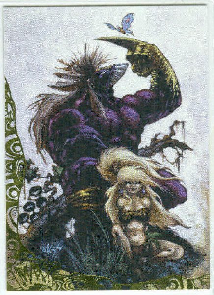 Maxx 1996 Wildstorm #P7 Painted Foil Stamped Chase Card
