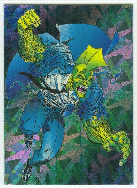Savage Dragon 1992 Prism #P3 Chase Card Features
