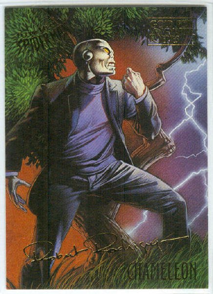 Spider-Man Fleer Ultra #15 Gold Foil Signature Chameleon