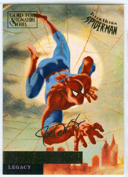 Spider-Man Fleer Ultra #68 Gold Foil Signature Spider-Clone