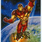 Spider-Man Fleer Ultra #121 Gold Foil Signature Iron Man
