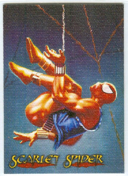 Spider-Man Premium Canvas #4 Chase Card Scarlet Spider