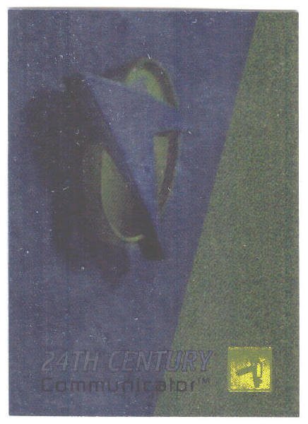 Star Trek Phase 1 #E6 Gold Foil Chase Card Communicator