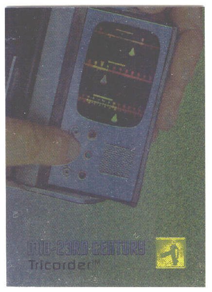 Star Trek Phase 1 #E7 Gold Foil Chase Card Tricorder