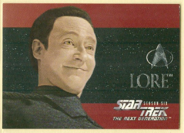 Star Trek TNG Season 6 #S36 Foil Chase Trading Card