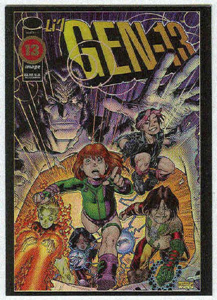 Wildstorm Archives 1995 #G1 Gen 13 Holo Foil Card