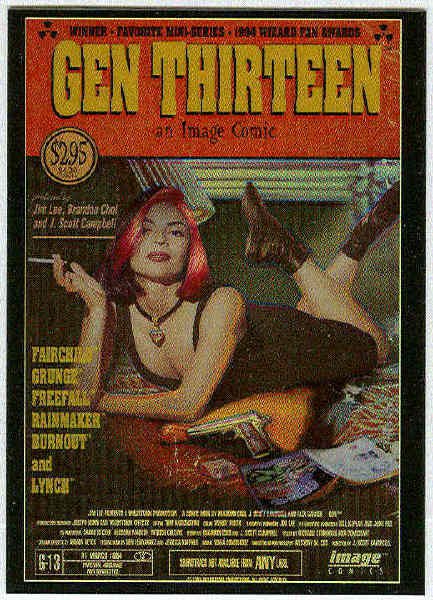 Wildstorm Archives 1995 #G10 Gen 13 Holo Foil Card