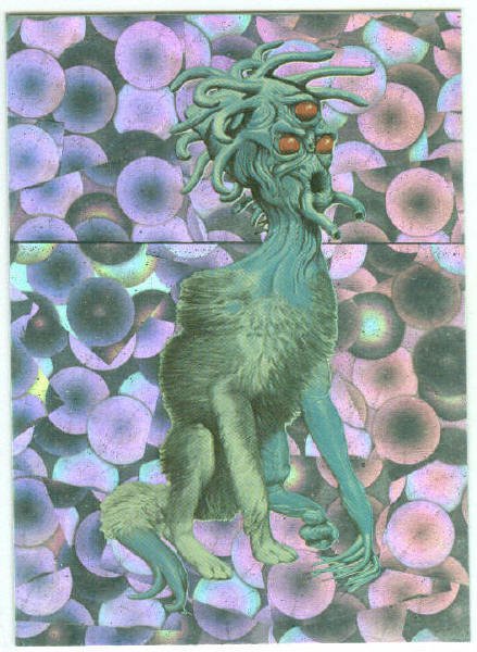 Wayne Barlowe Alien World #P1 Prism Chase Trading Card
