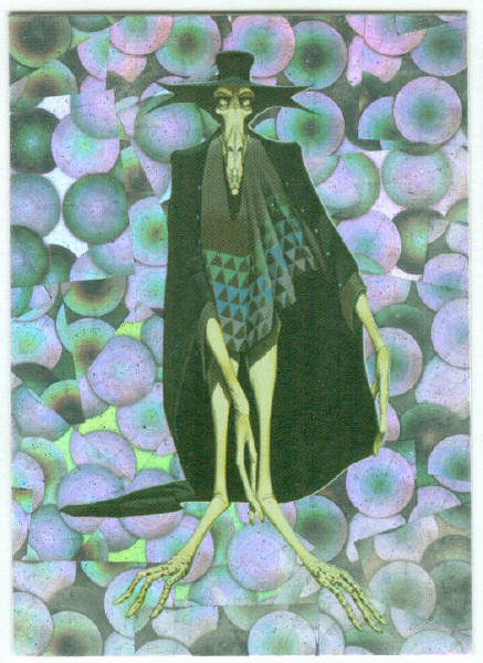 Wayne Barlowe Alien World #P3 Prism Chase Trading Card