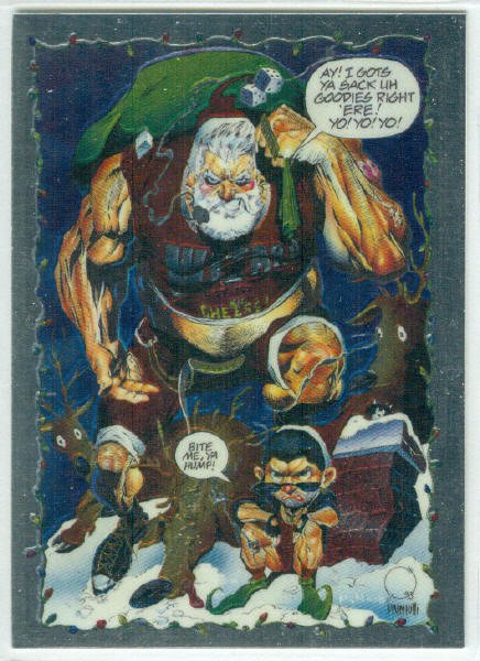 Wizard Trading Card Christmas Eve In Brooklyn