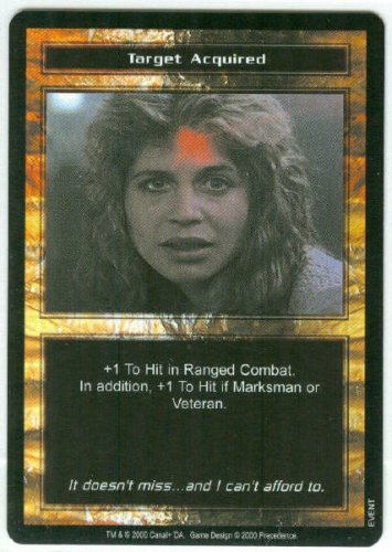 Terminator CCG Target Acquired Precedence Game Card Unplayed