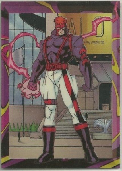 WildC.A.T.s 1995 #CEL-1 Chase Card Spartan