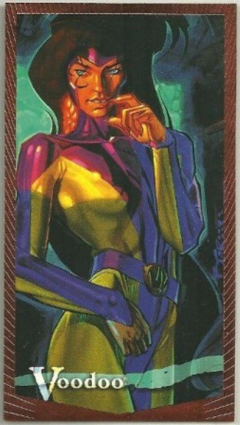 Wildstorm Gallery #RC2 Readers Choice Card Voodoo