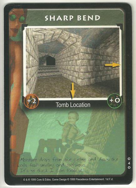 Tomb Raider CCG Sharp Bend 040 Starter Game Card Unplayed