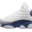 AIR JORDAN 13 FRENCH BLUE Brand New. White/Fire Red-French Blue-Light Steel Grey. 414571-164.