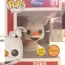 Funko Pop! Disney #71 Zero Nightmare Before Christmas GITD Chase (Rare)