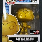 Funko POP! Chase Gold Mega Man Gamestop Exclusive #102