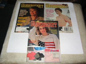 Workbasket magazines 3 issues  1991