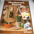 Leisure Arts Leaflet 135 Needlework Bazaar