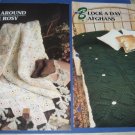 Block a day and Ring around the Rosy afghan Annies Attic Crochet pattern
