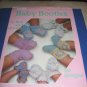 Leisure arts 377 Baby Booties to kint and crochet crochet booklet