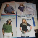 MODA DEA crochet booklets and leaflets