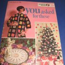 You asked for these Star Book no 208 crochet pattern American thread