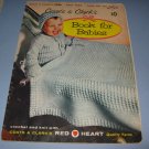 Coats and clarks book for babies book no.510 crochet and knit patterns