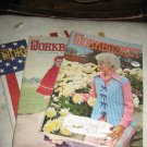 Workbasket magazines 3 issues  1976