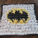Crochet Batman dish cloth 100% cotton