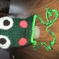 Crochet Frog Baby Cap