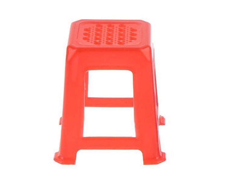 Scale Dollhouse 1/12 Miniature Plastic Stools Chairs Model Play Furniture Toys