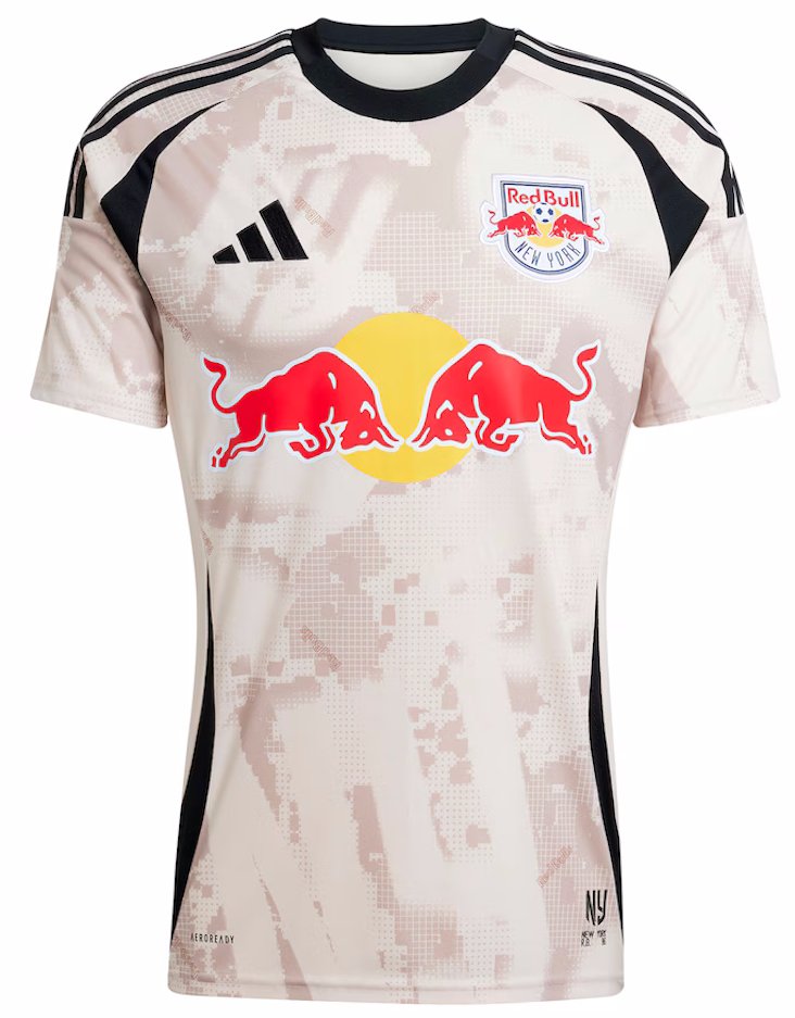 Men New York Red Bulls Away Jersey 2025-2026 Shirt Soccer Football 25-26