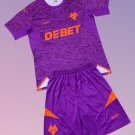 Kids Wolverhampton 3rd Third Youth Kit 2024-2025 Jersey Shirt Soccer Football 24-25