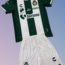 Kids Santos Laguna Home Youth Kit 2024-2025 Jersey Shirt Soccer Football 24-25