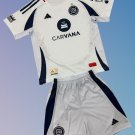 Kids Chicago Fire Away Youth Kit 2025-2026 Jersey Shirt Soccer Football 25-26
