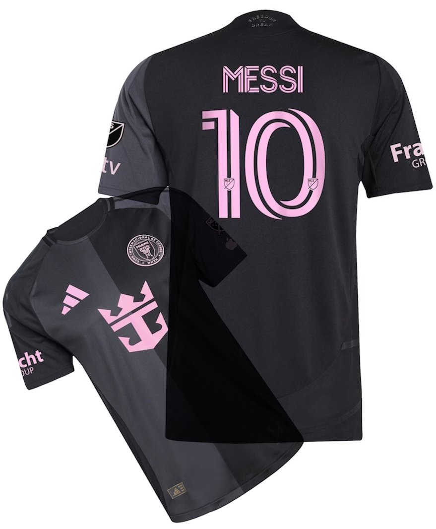 Men MESSI #10 Inter Miami Away Jersey 2025-2026 Shirt Soccer Football 25-26