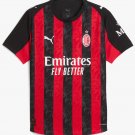 Men AC Milan Home Jersey 2025-2026 Shirt Soccer Football 25-26