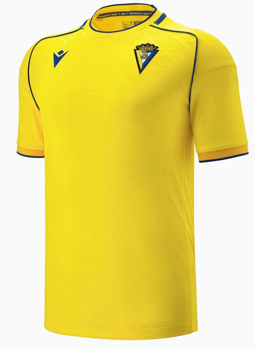 Men Cadiz CF Home Jersey 2025-2026 Shirt Soccer Football 25-26