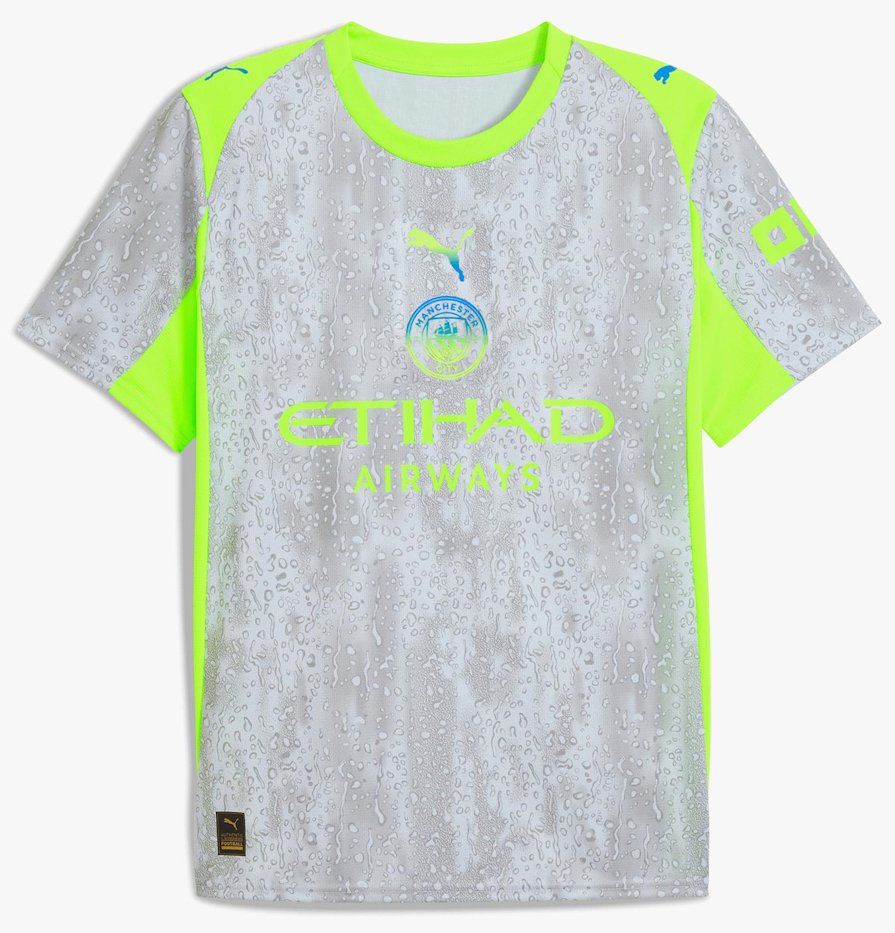 Men Manchester City 3rd Third Jersey 2025-2026 Shirt Soccer Football 25-26