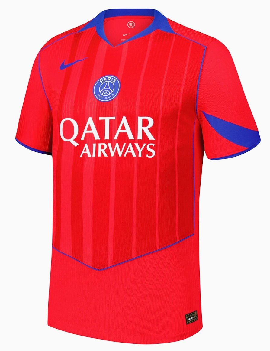 Men Paris Saint Germain 3rd Third Jersey 2025-2026 Shirt Soccer Football 25-26