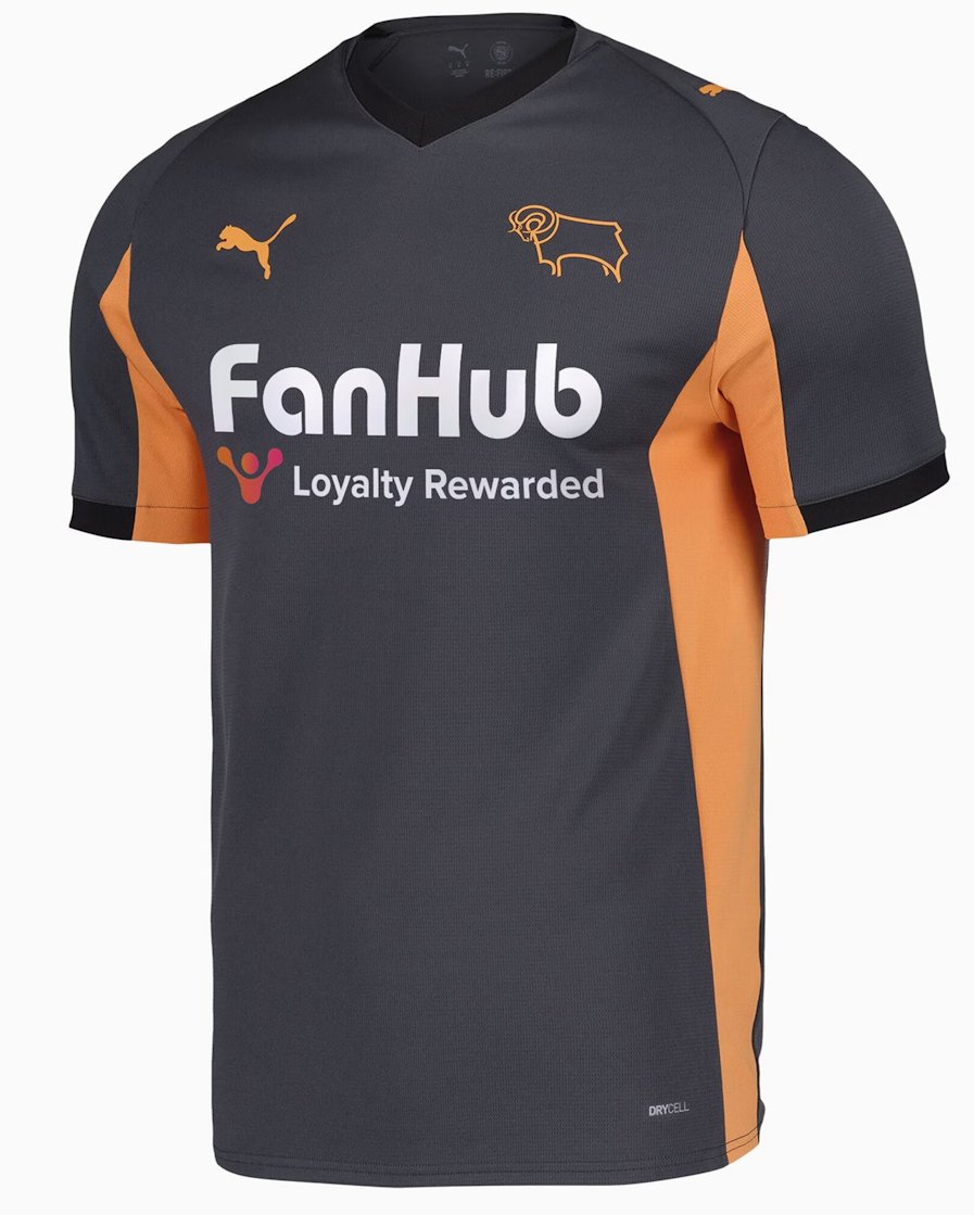Men Derby County Away Jersey 2025-2026 Shirt Soccer Football 25-26