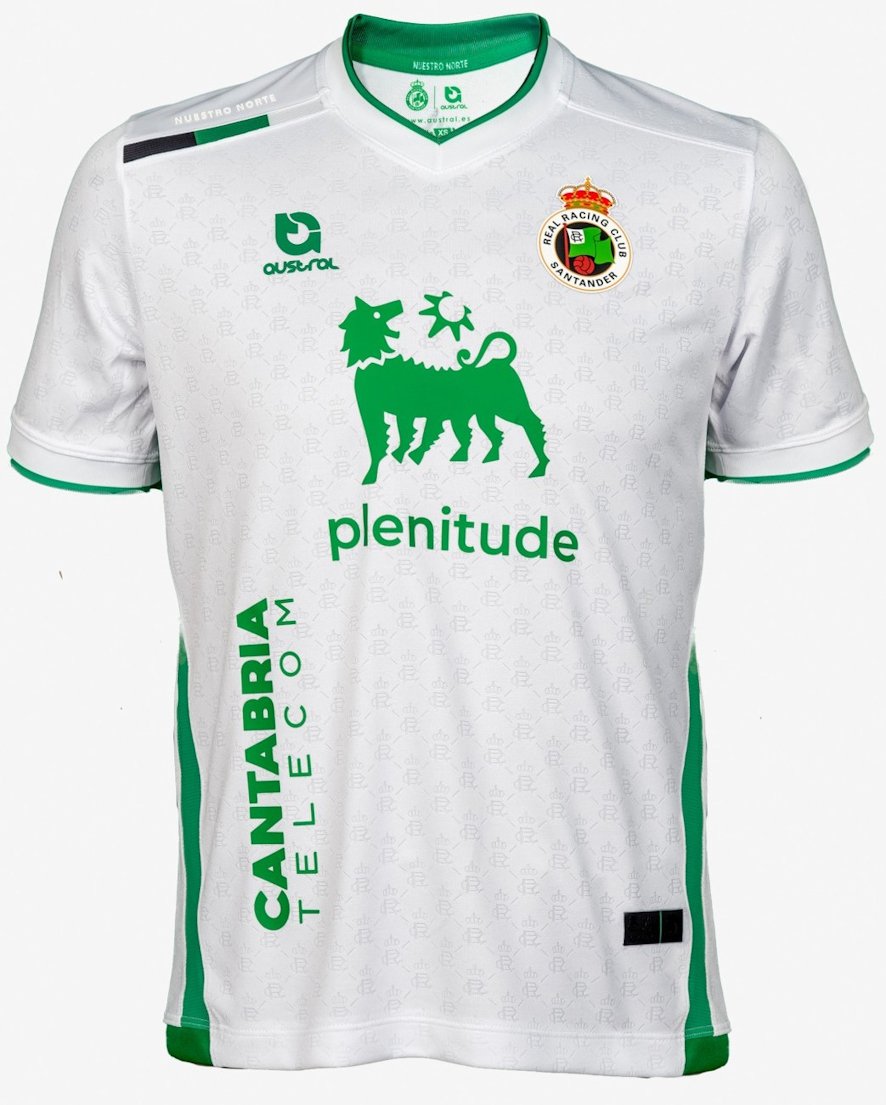 Men Racing De Santander Home Jersey 2025-2026 Shirt Soccer Football 25-26