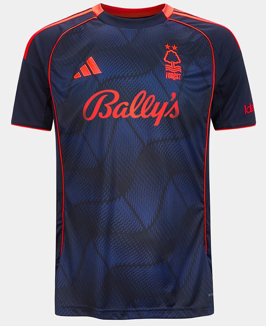 Men Nottingham Forest 3rd Third Jersey 2025-2026 Shirt Soccer Football 25-26