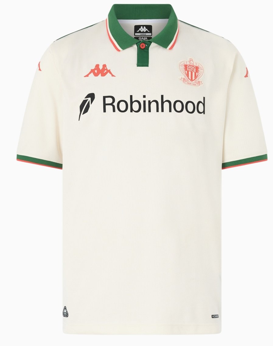 Men OGC Nice Away Jersey 2025-2026 Shirt Soccer Football 25-26
