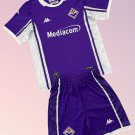 Kids ACF Fiorentina Home Youth Kit 2025-2026 Jersey Shirt Soccer Football 25-26