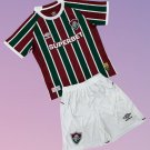 Kids Fluminense Home Youth Kit 2025-2026 Jersey Shirt Soccer Football 25-26